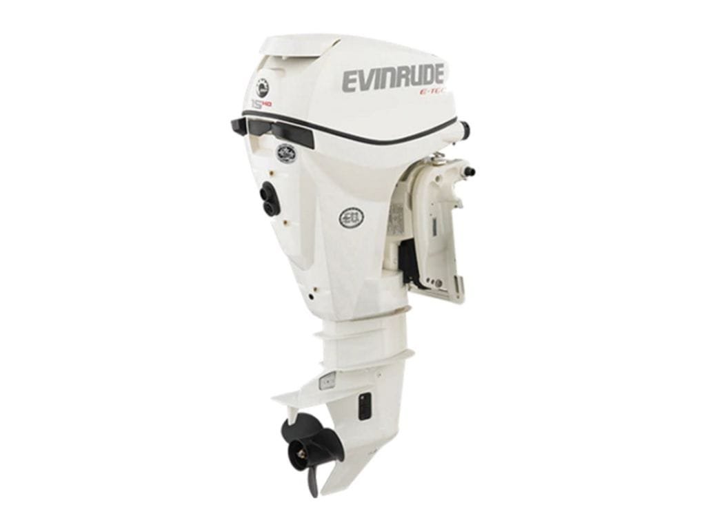 Evinrude E15HPGL 15HP E-TEC Outboard Motor 1 Evinrude E15HPGL 15HP E-TEC Outboard Motor