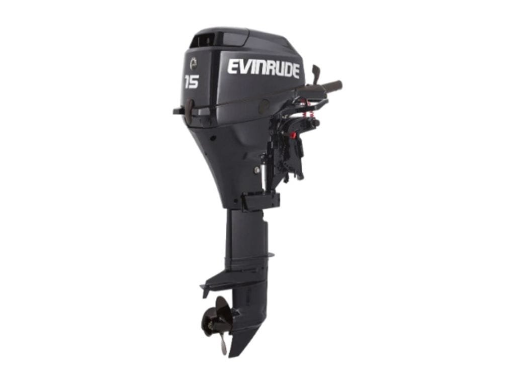 Evinrude E15RGL4 15HP Outboard Motor 1 Evinrude E15RGL4 15HP Outboard Motor