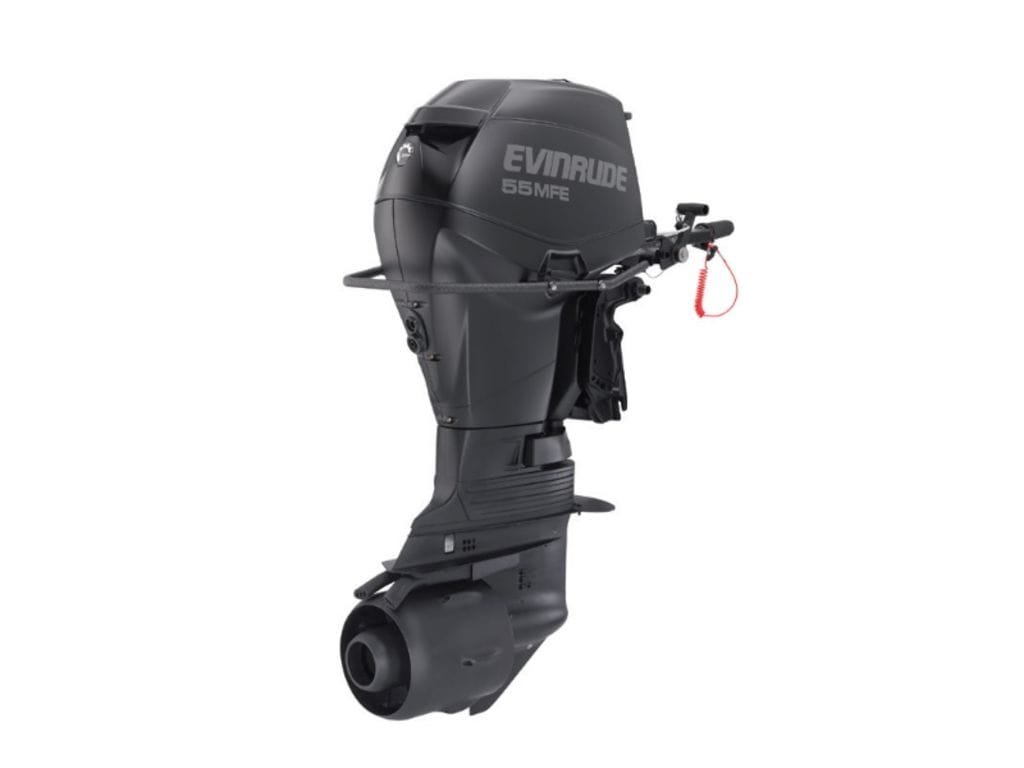 Evinrude E55MJRL 55 HP Outboard Motor 1 Evinrude E55MJRL 55 HP Outboard Motor