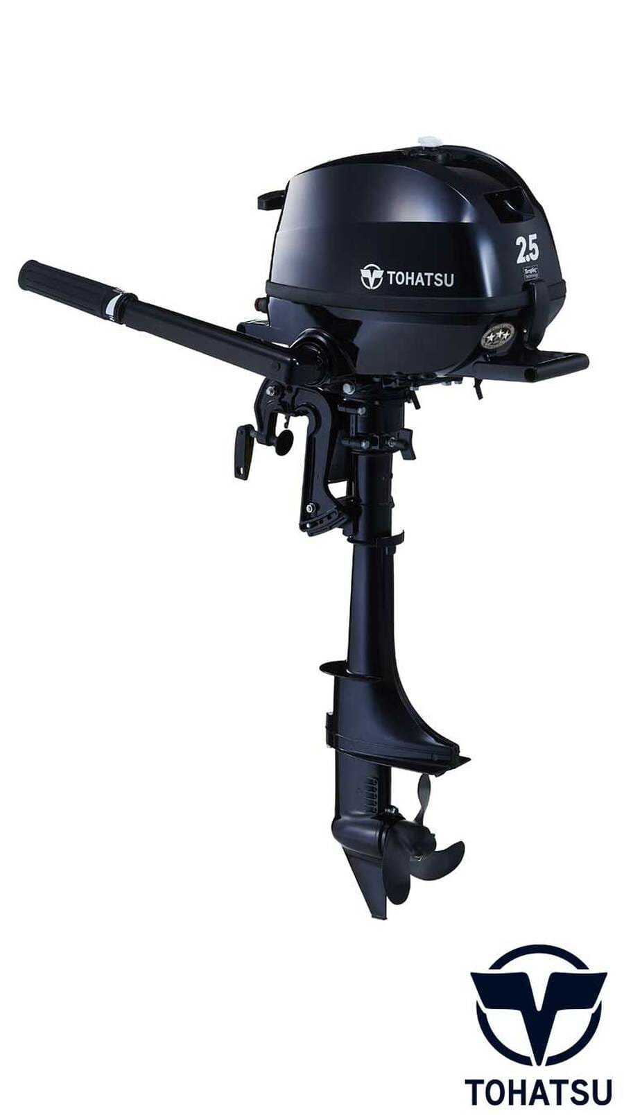 Tohatsu MFS2.5CS 2.5 HP Outboard Motor 1 Tohatsu MFS2.5CS 2.5 HP Outboard Motor