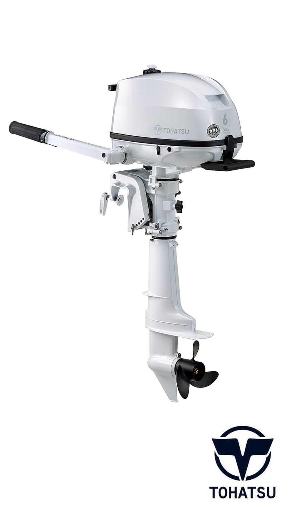 Tohatsu 6HP MFS6DWDS Outboard Motor 1 Tohatsu 6HP MFS6DWDS Outboard Motor