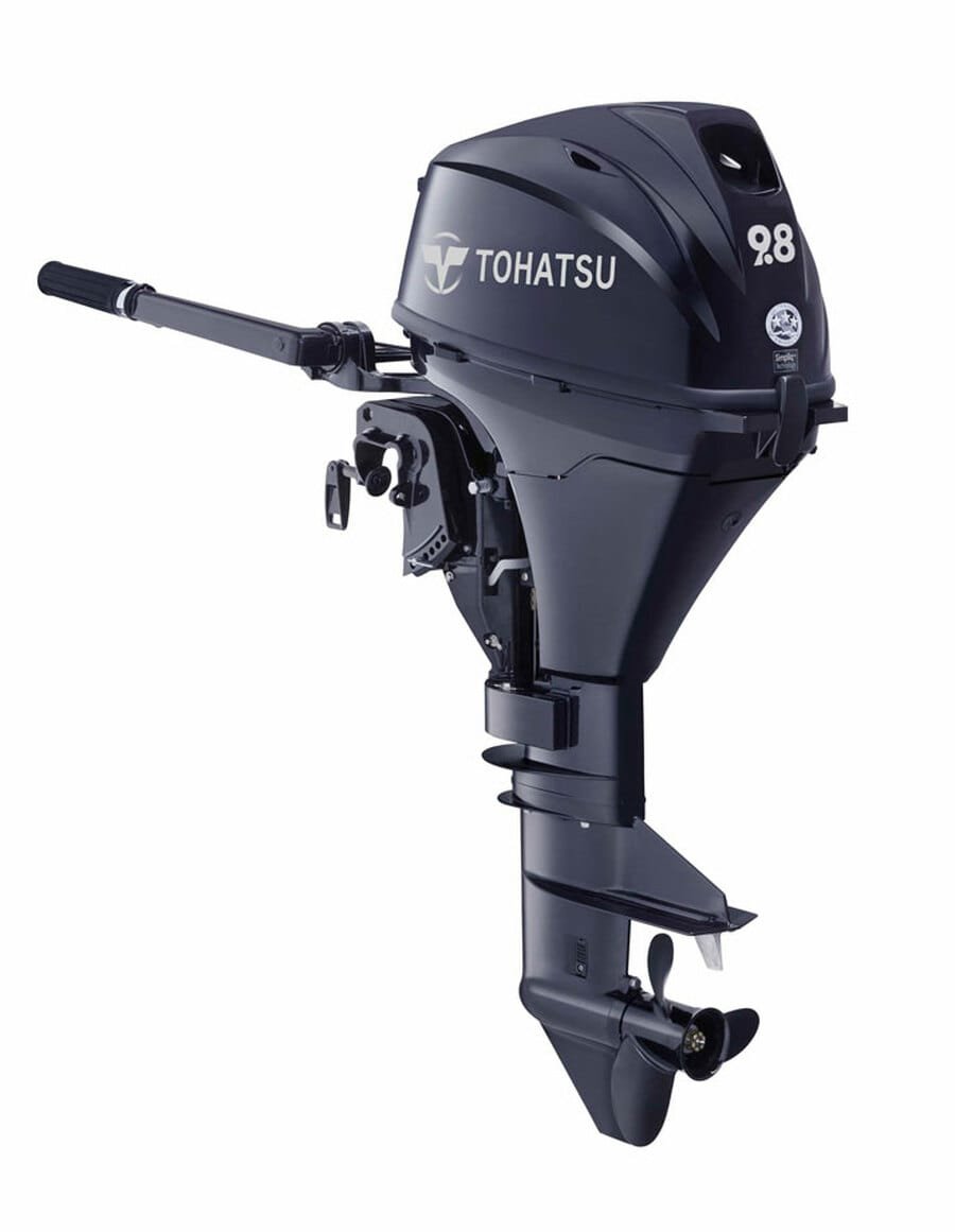 Tohatsu 9.8HP MFS9.8BL Outboard Motor 1 Tohatsu 9.8HP MFS9.8BL Outboard Motor