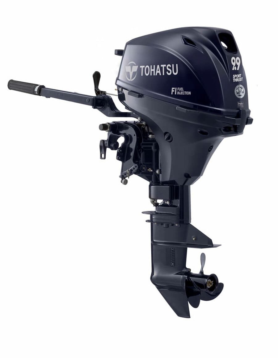 Tohatsu 9.9HP MFS9.9EEFS Outboard Motor 1 Tohatsu 9.9HP MFS9.9EEFS Outboard Motor