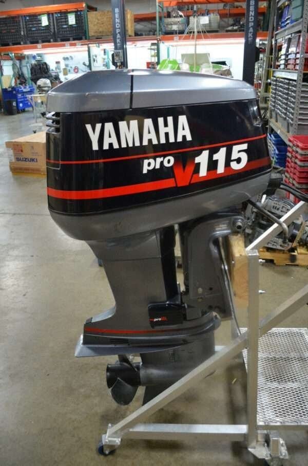 1994 Yamaha 115 HP V4 Carbureted 2 Stroke 20" (Long Shaft) Outboard Motor 1 1994 Yamaha 115 HP V4 Carbureted 2 Stroke 20" (Long Shaft) Outboard Motor
