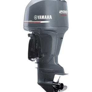 2001 Yamaha 200 HP Saltwater Series II OX66 V6 EFI 2 Stroke 25" (Extra Long Shaft) Outboard Motor.